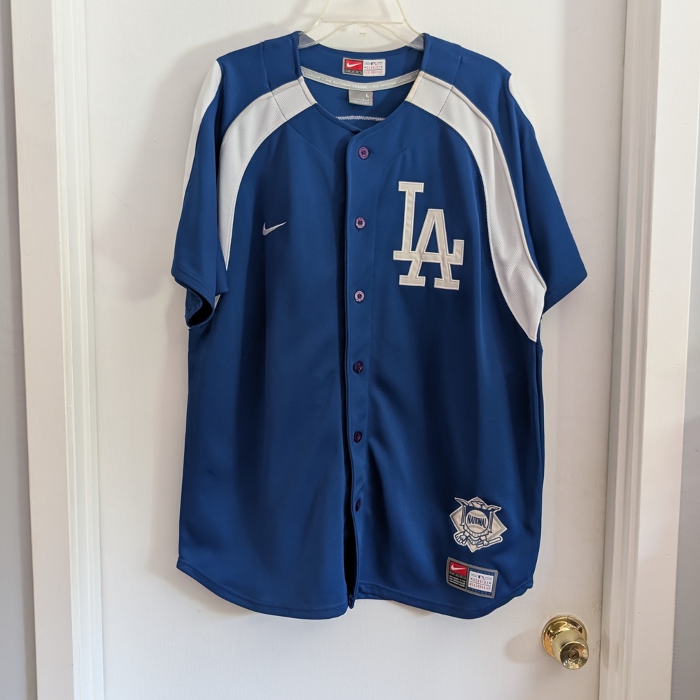 Vintage Nike MLB LA Dodgers Nomar Garciaparra #5 Jersey - Size L